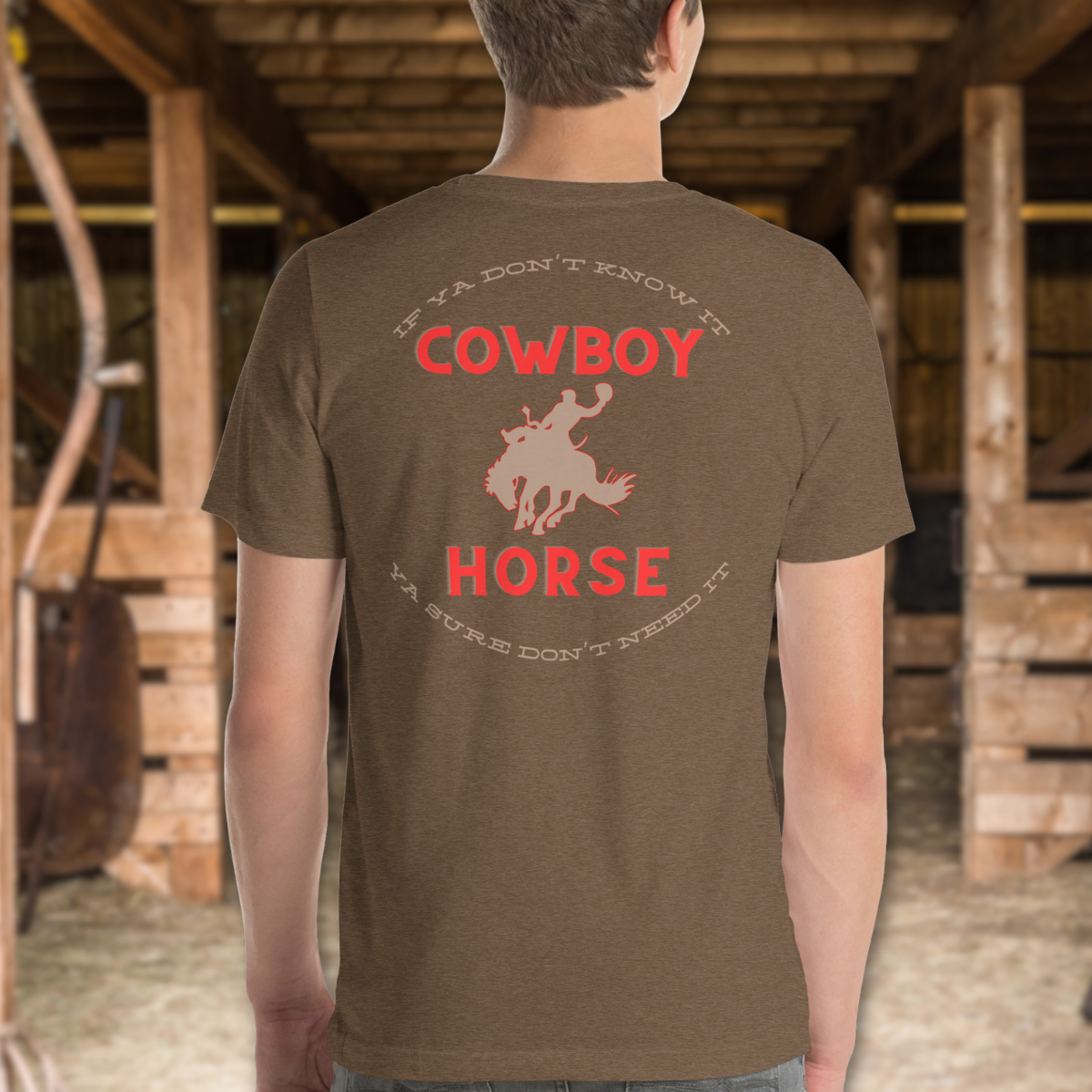 6 Cowboy Horse Tee (IYKYK)- Horse Auction Shirt