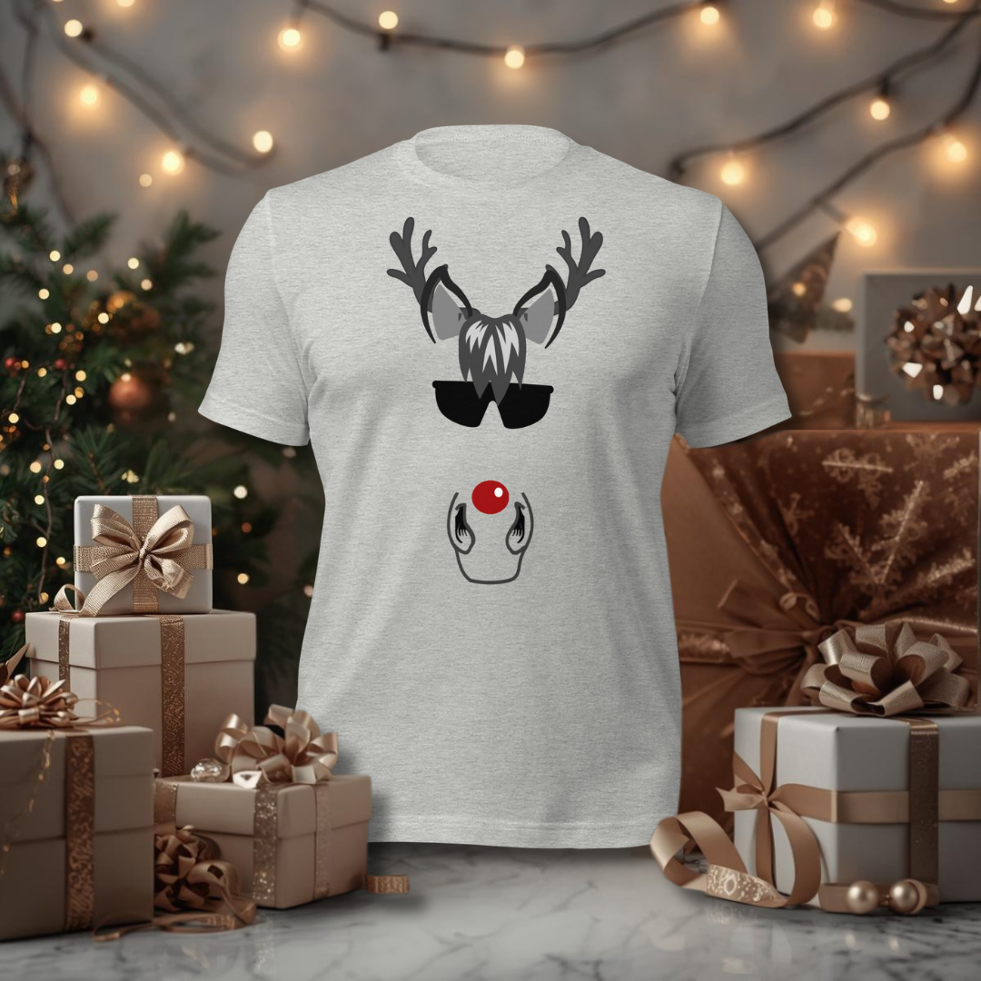 Look Fly in this Horse Reindeer Shirt