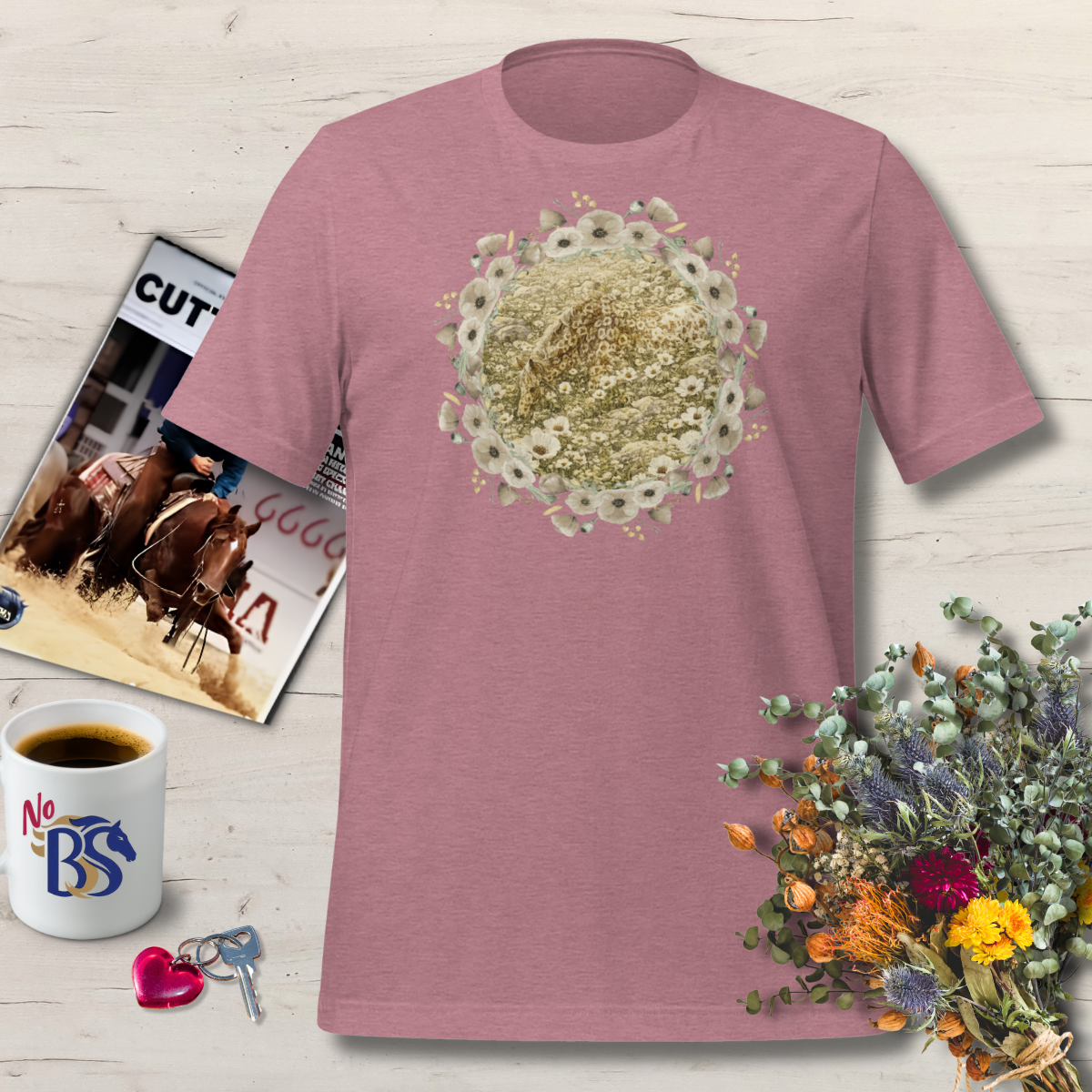 Harder to Find Appaloosa Flower T-Shirt