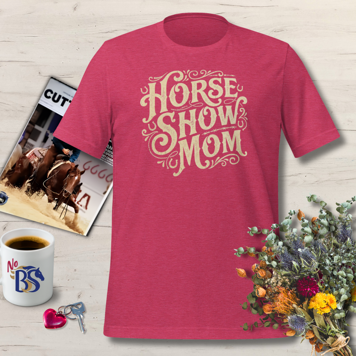 Horse Show Mom Western T-Shirt