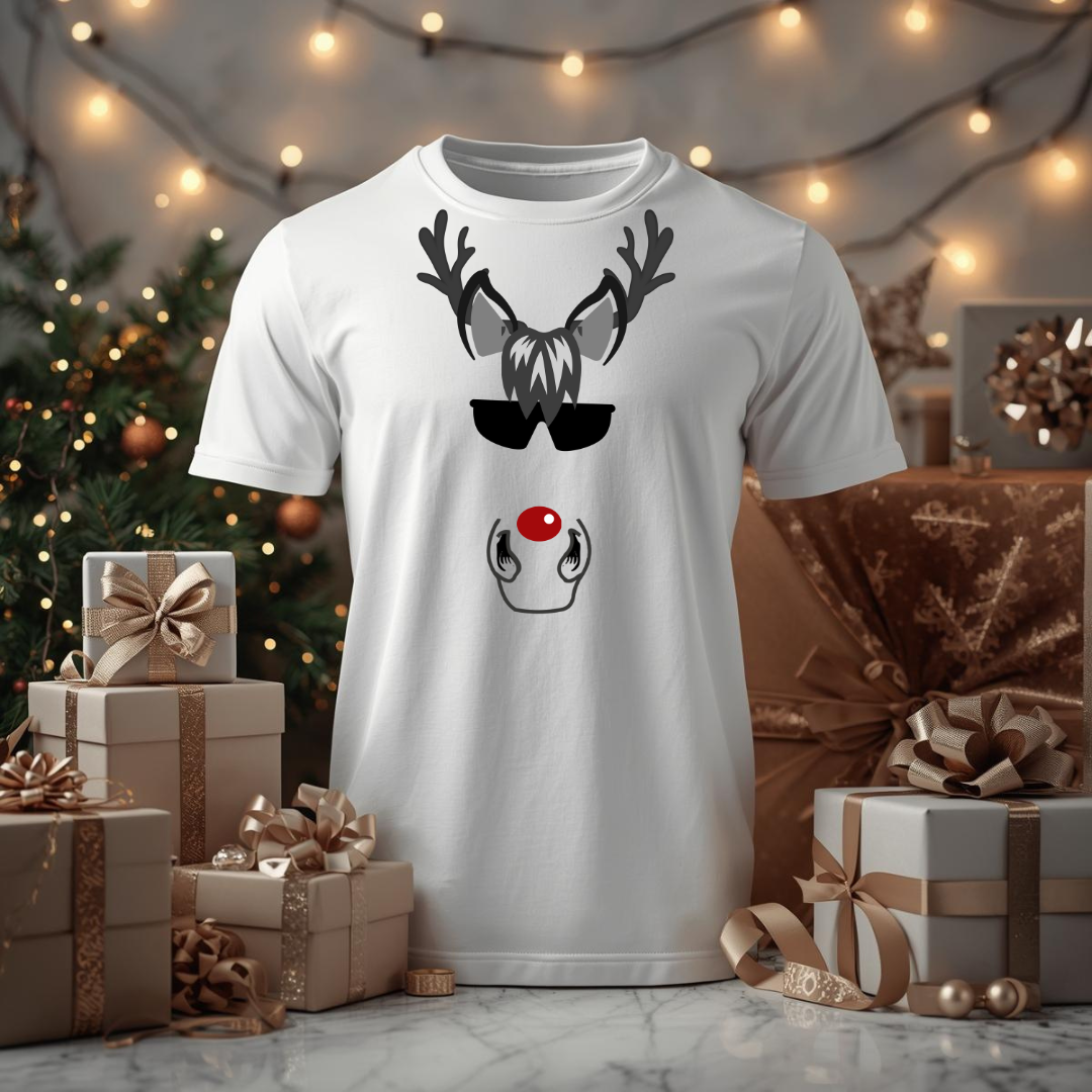 Look Fly in this Horse Reindeer Shirt
