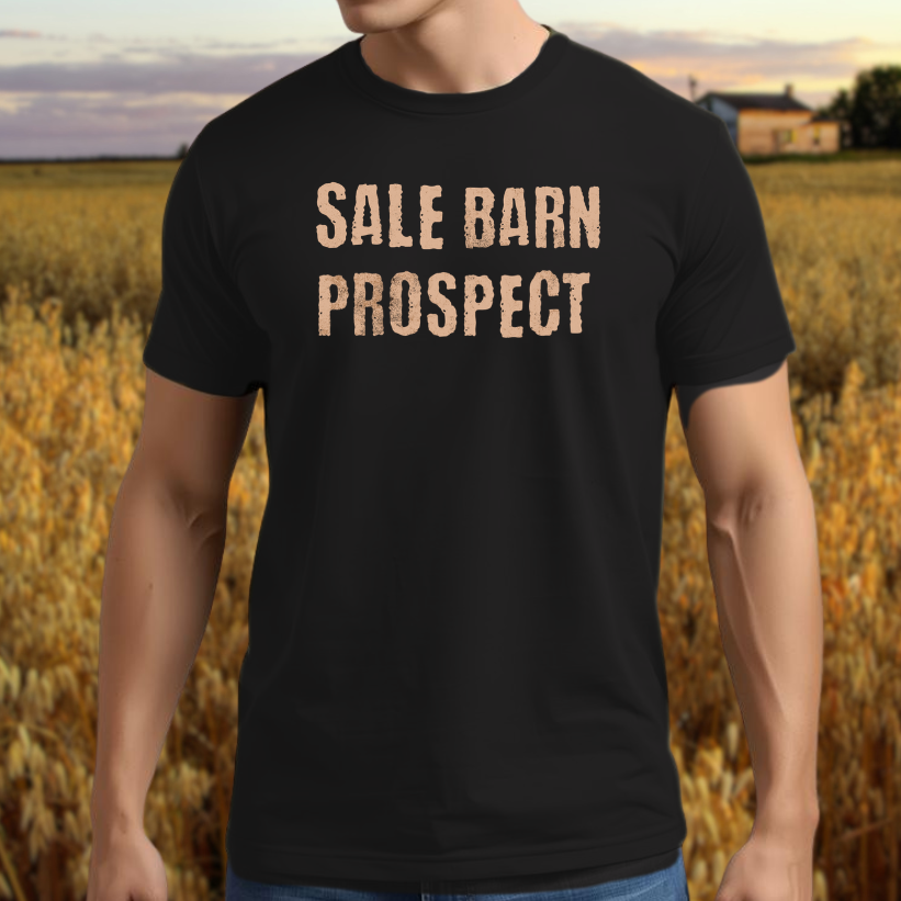 55 Sale Barn Prospect- Horse Auction Tee