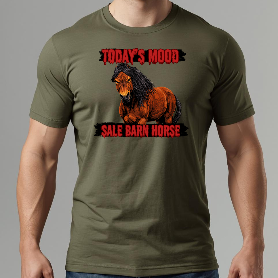 Mood-Sale Barn Horse Auction Shirt