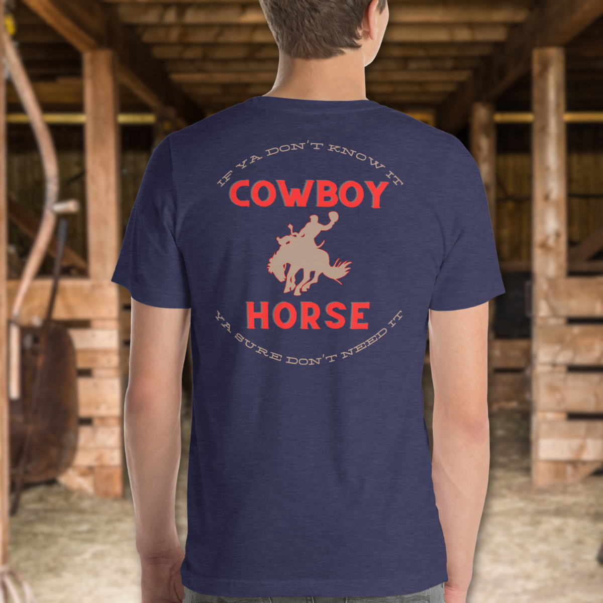 6 Cowboy Horse Tee (IYKYK)- Horse Auction Shirt