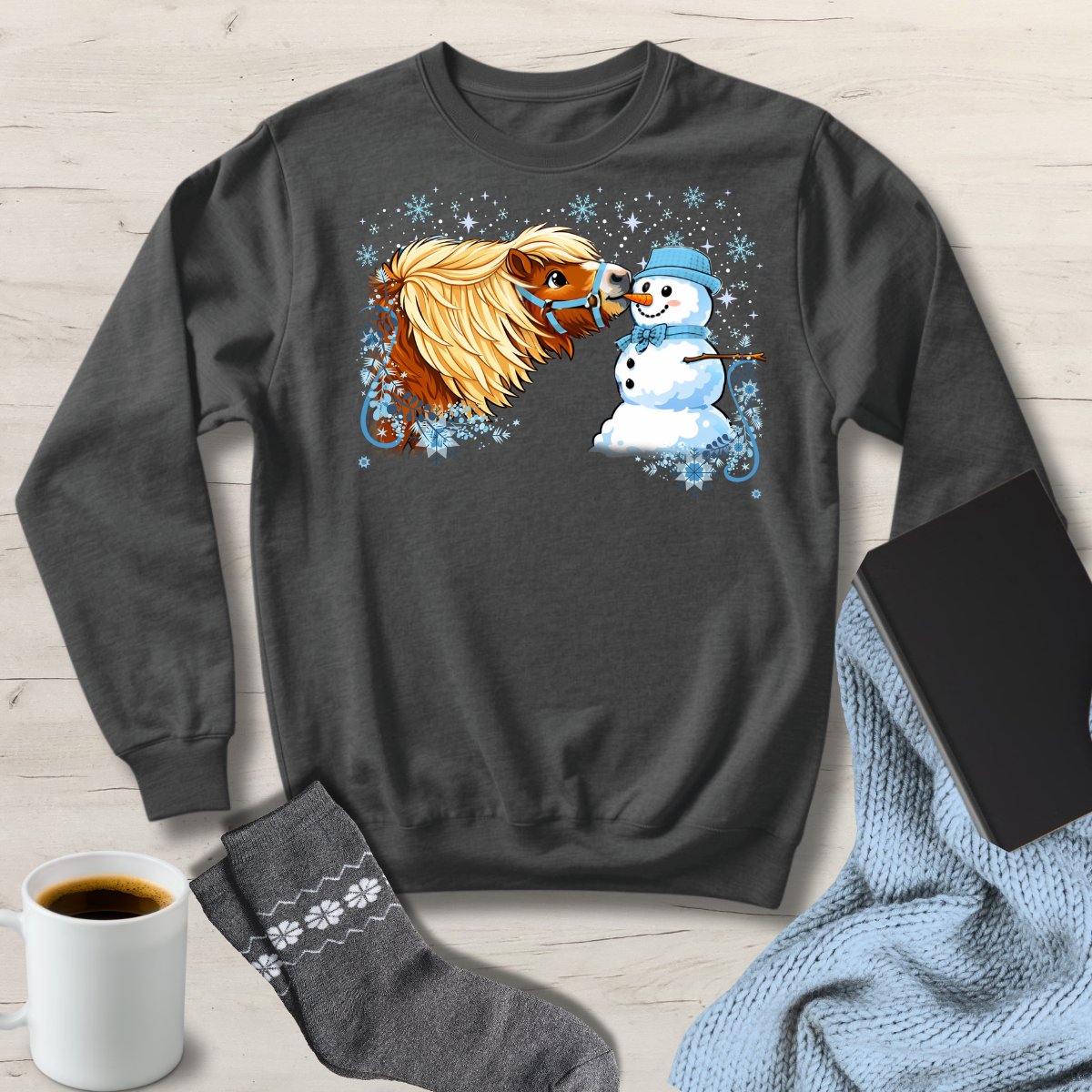 z Winter Horse Treat ADORABLE!