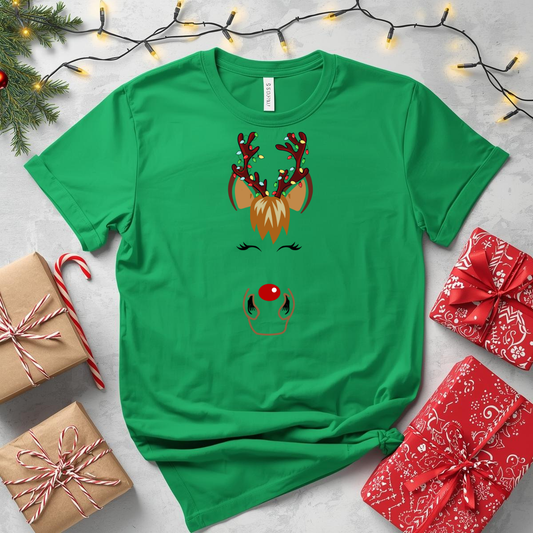 JOYful Horse Christmas Deer T-Shirt