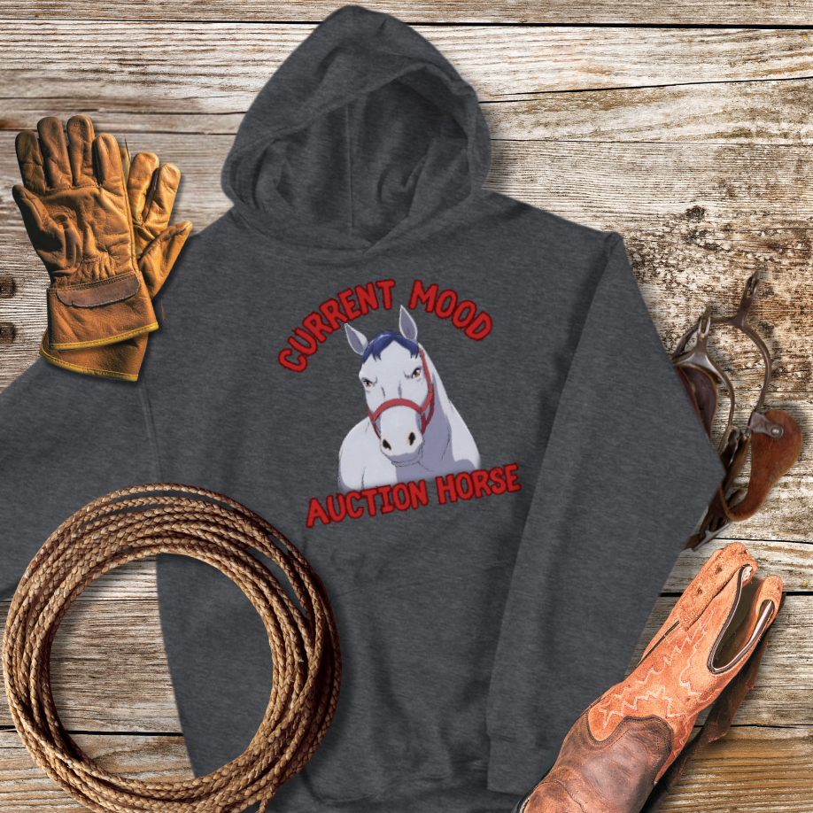 z WARNING Auction Horse Hoodie