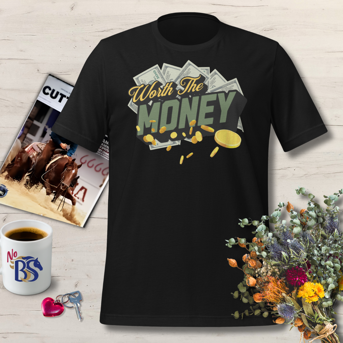 Worth the Money- Horse Auction Tee