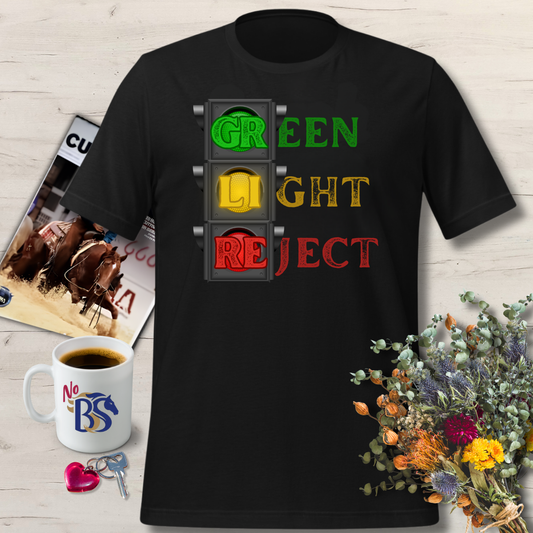 Horse Auction Green Light Reject Stoplight Shirt