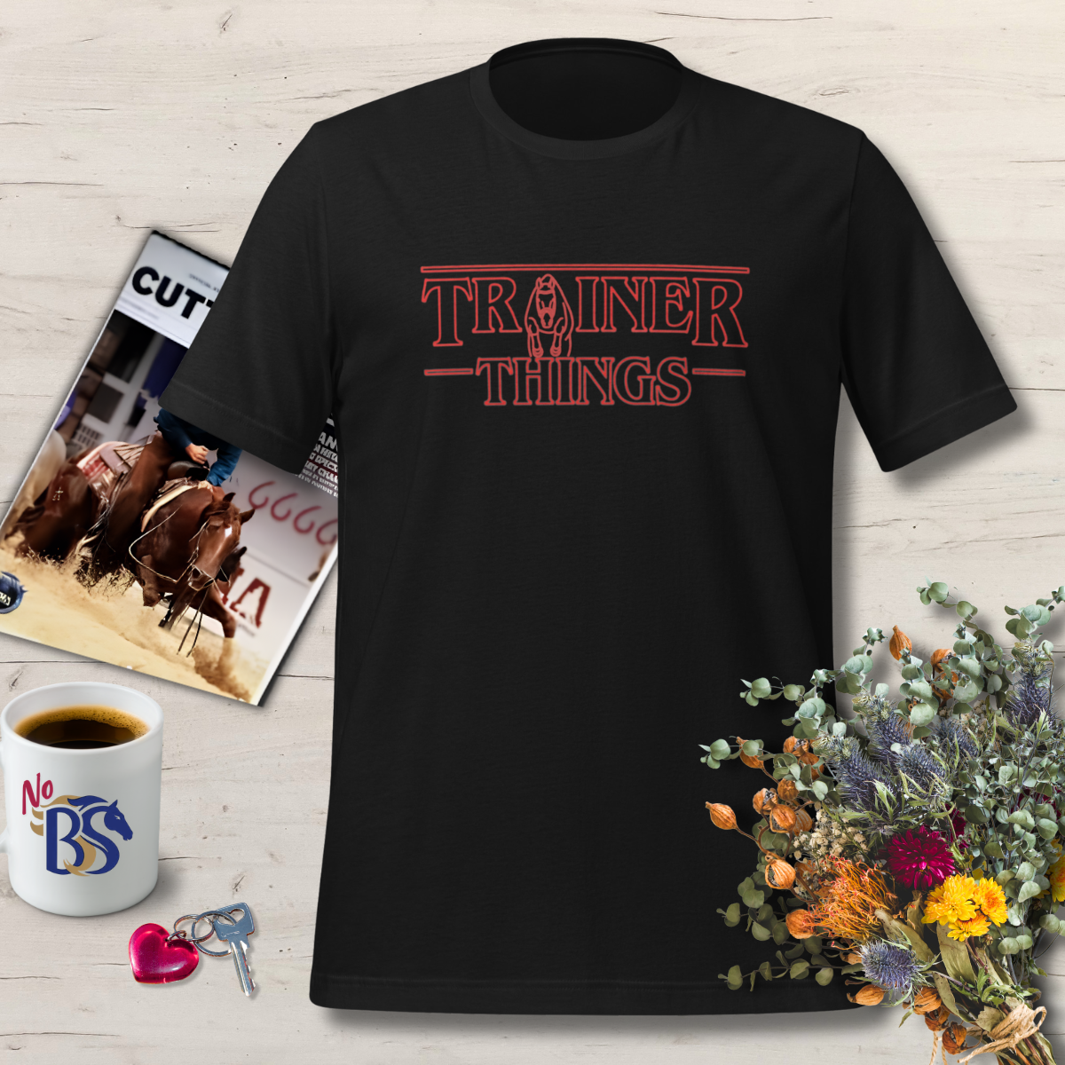 Trainer Things- Funny Barn Life Tee