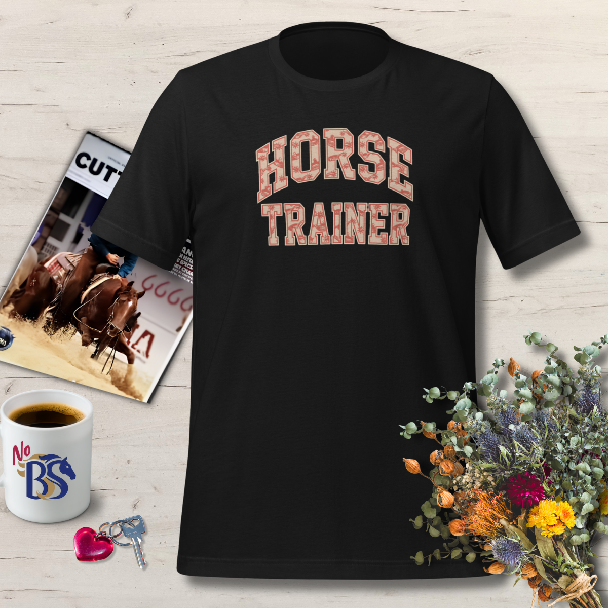 Horse Trainer Varsity Barn Life Shirt