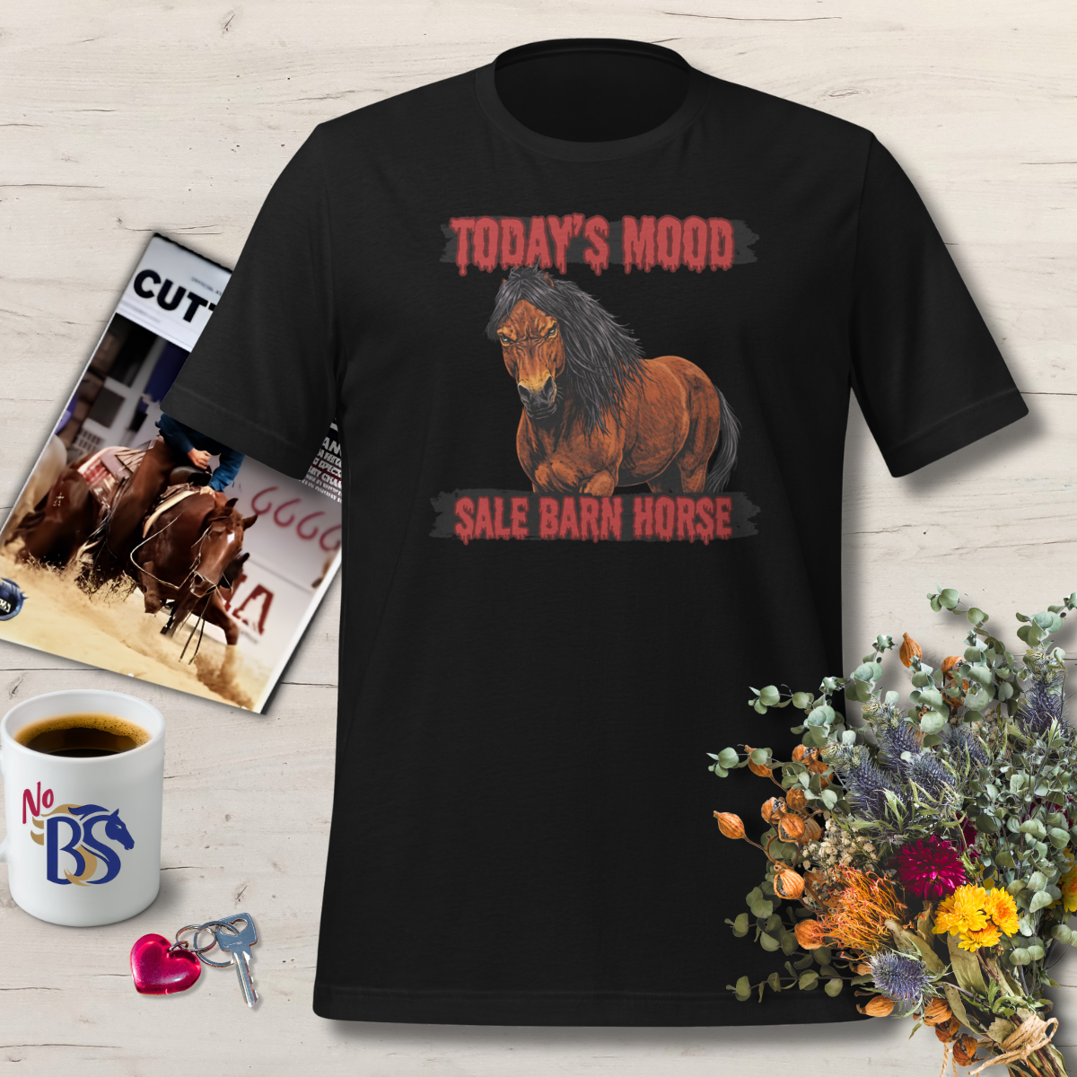 Mood-Sale Barn Horse Auction Shirt