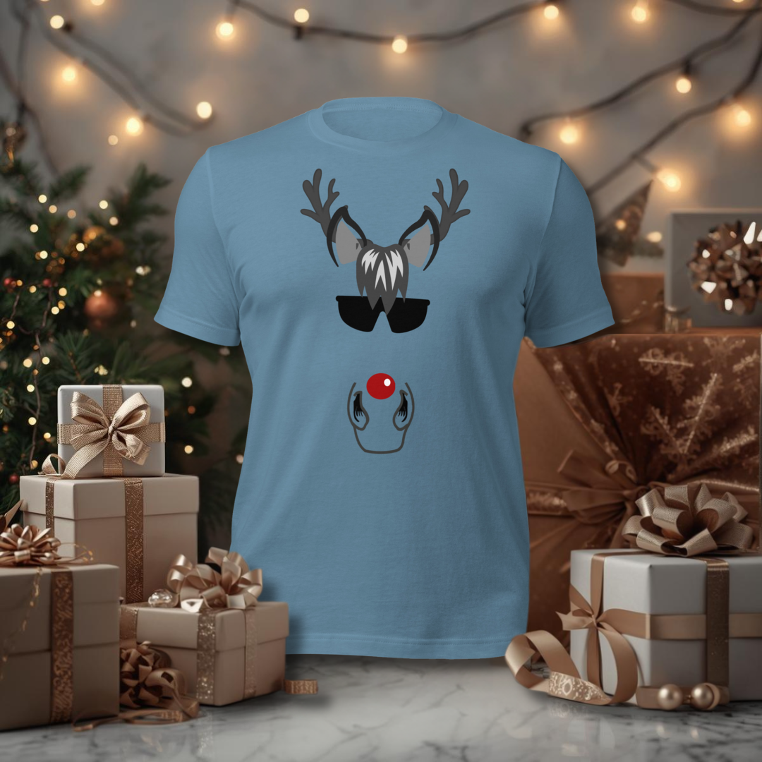 Look Fly in this Horse Reindeer Shirt