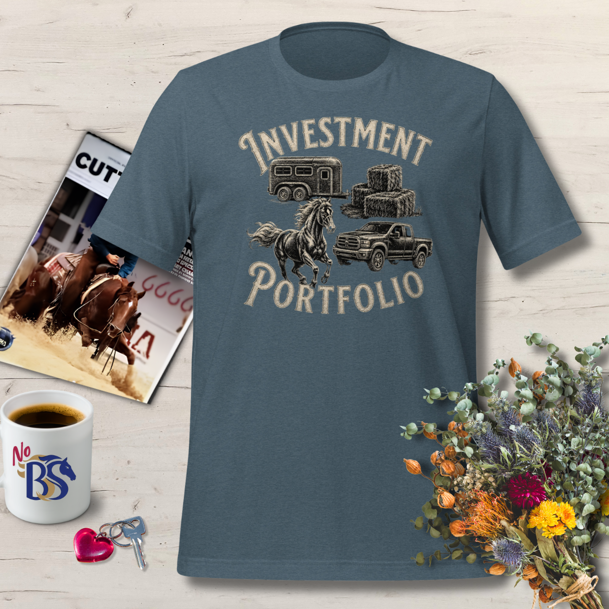 Investment Portfolio - Funny Horse Owner Shirt