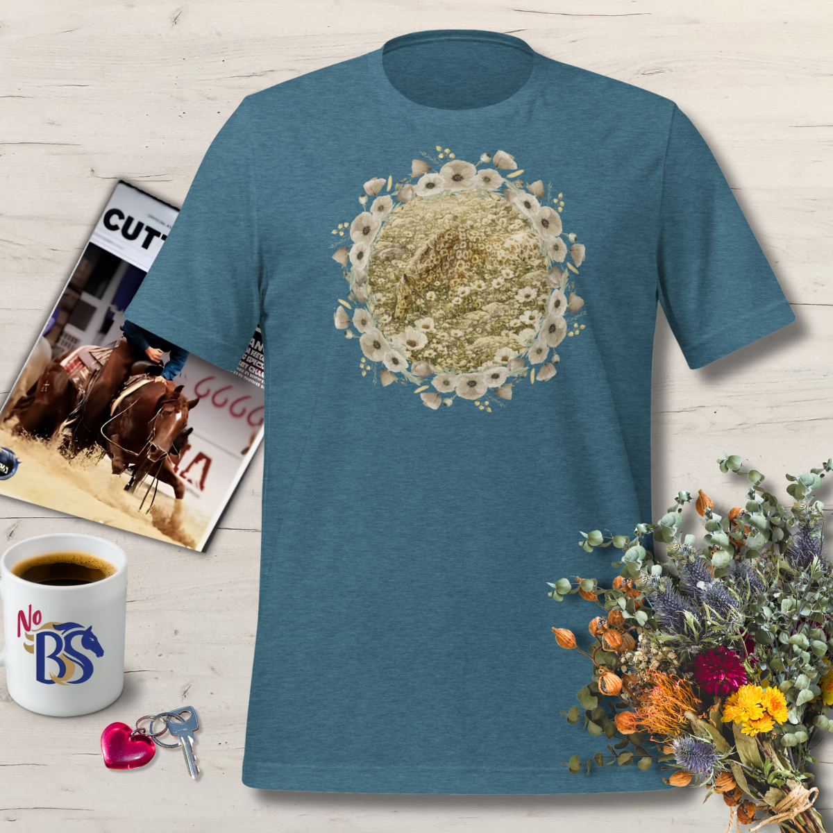 Harder to Find Appaloosa Flower T-Shirt