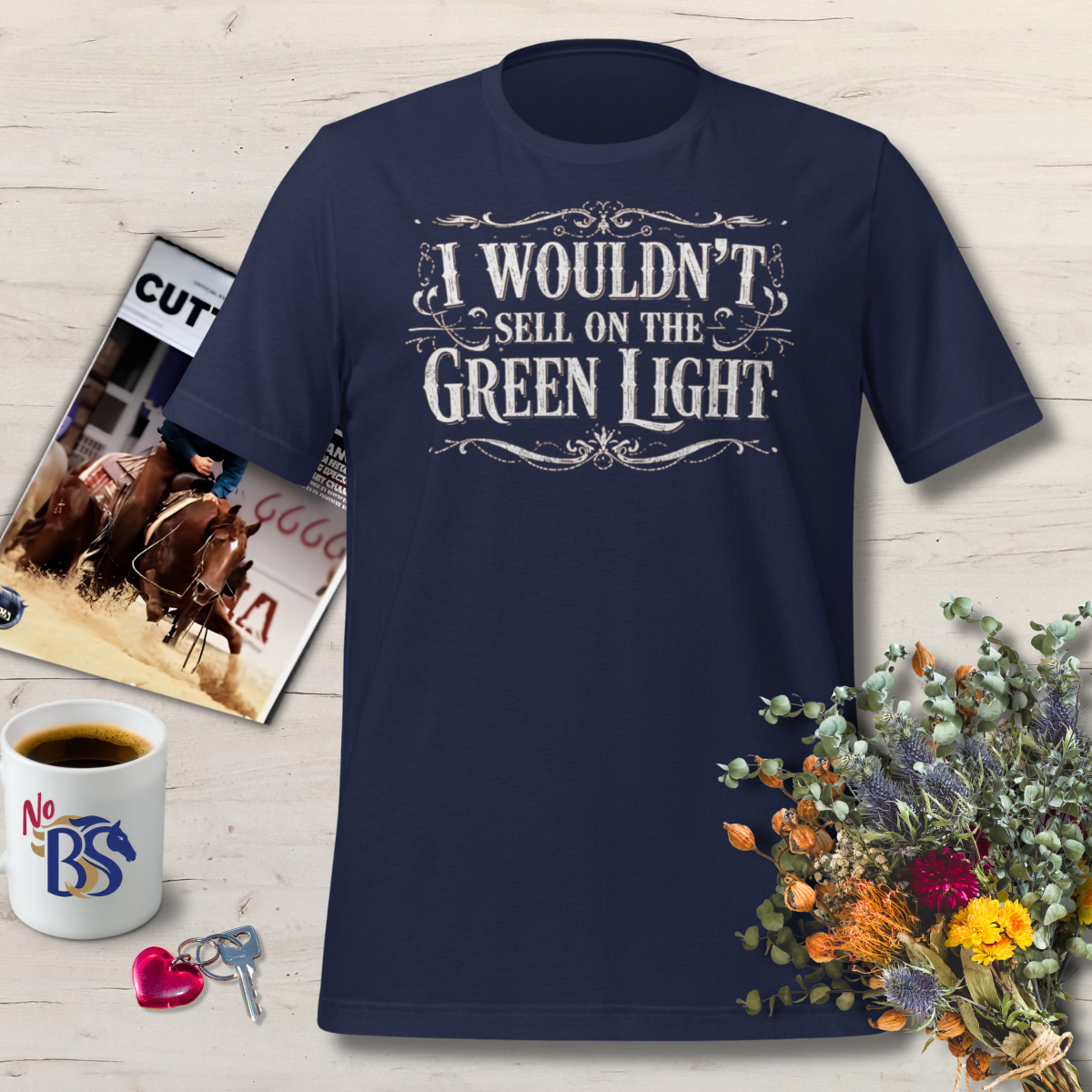 09 I Wouldn't Sell On the Green Light- Horse Auction T Shirt