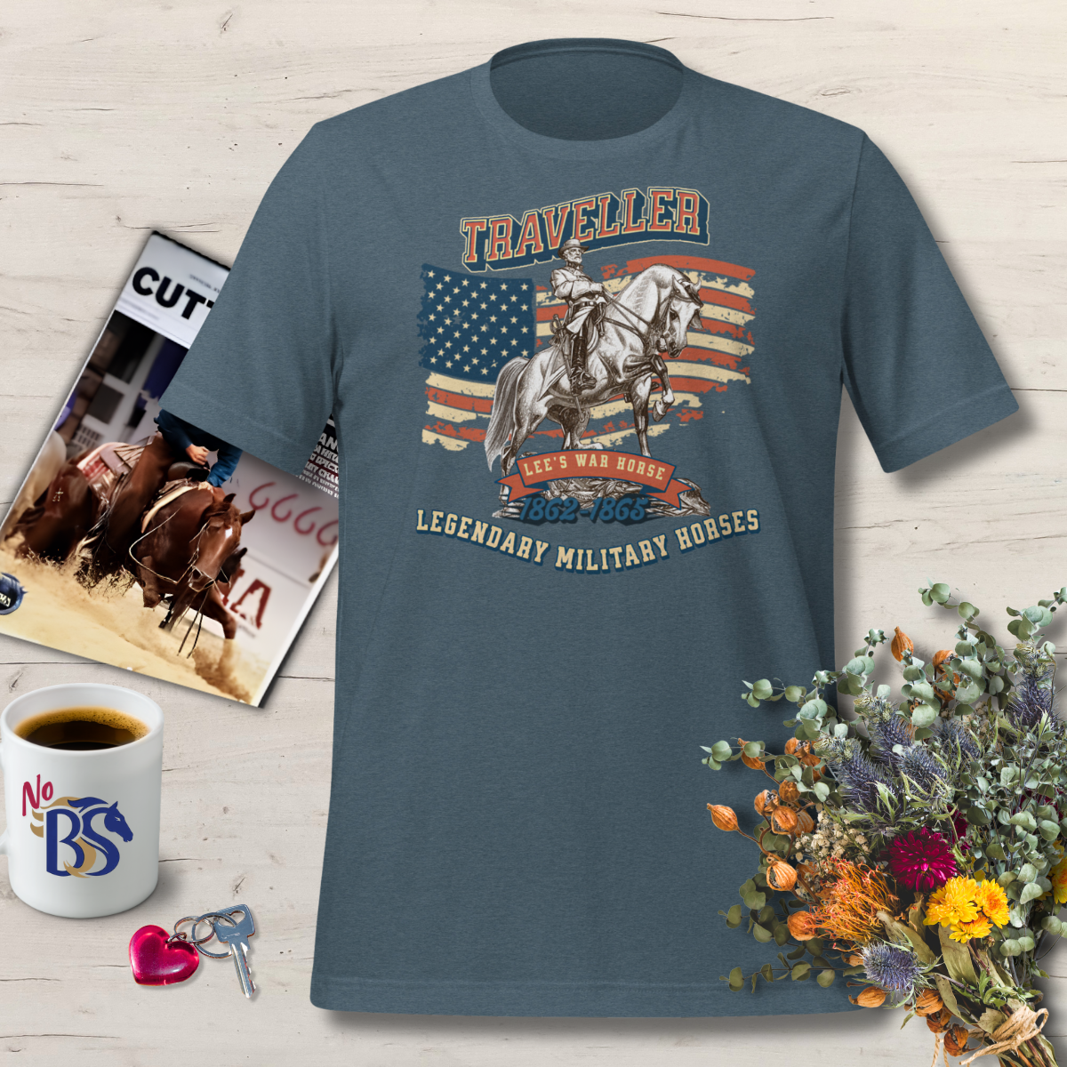 02 Traveller -Legendary Military Horse Shirt