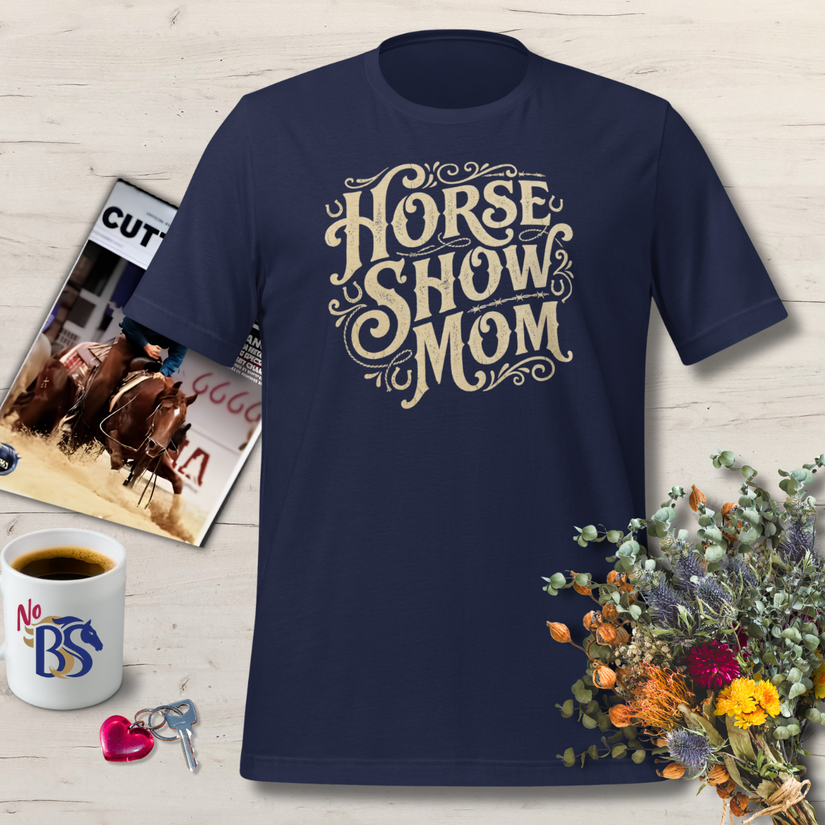 Horse Show Mom Western T-Shirt