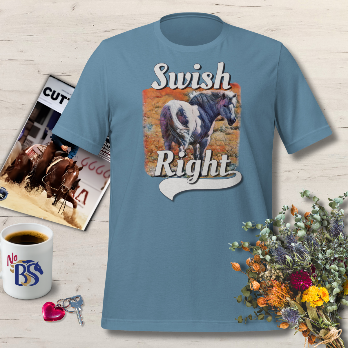 Swish Right - Funny Single Shirt