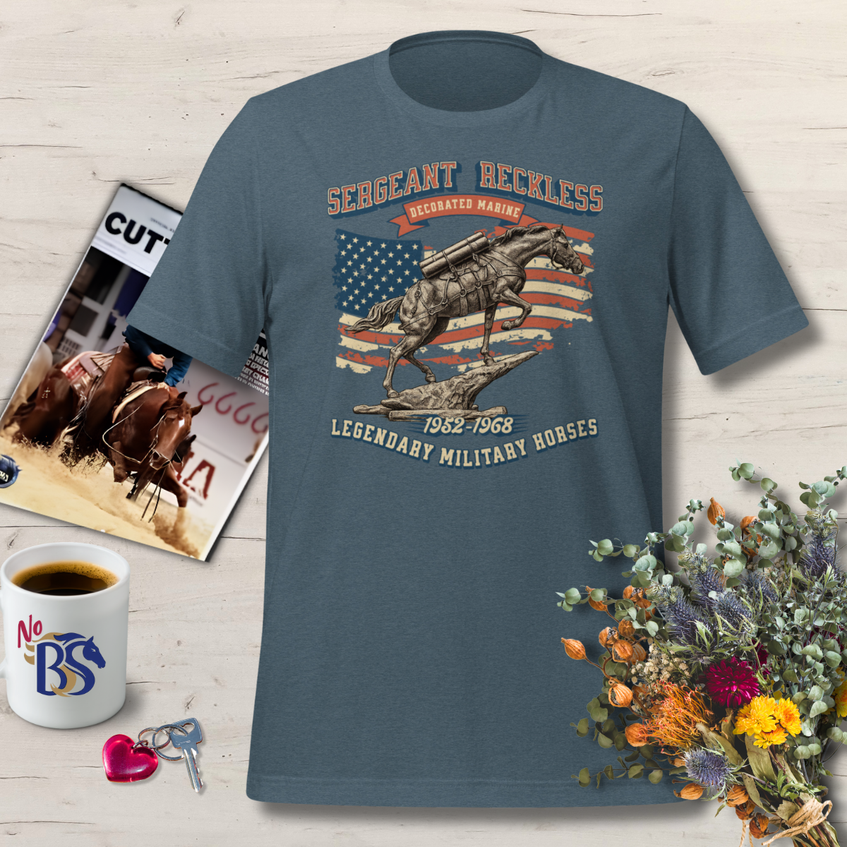 Sergeant Reckless- Legendary Military Horse Shirt
