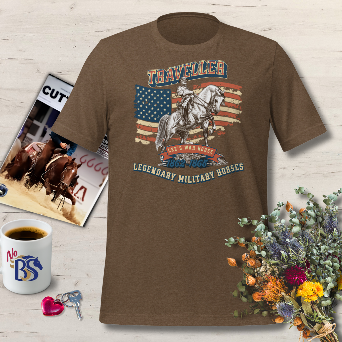 02 Traveller -Legendary Military Horse Shirt