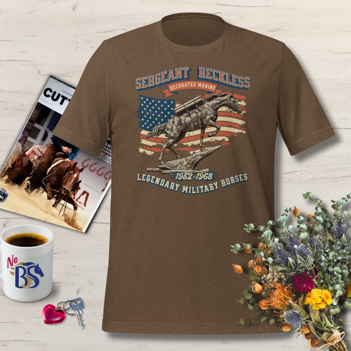 Sergeant Reckless- Legendary Military Horse Shirt
