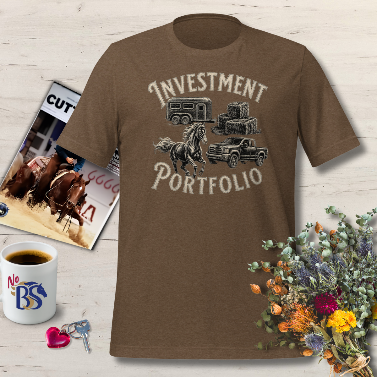 Investment Portfolio - Funny Horse Owner Shirt
