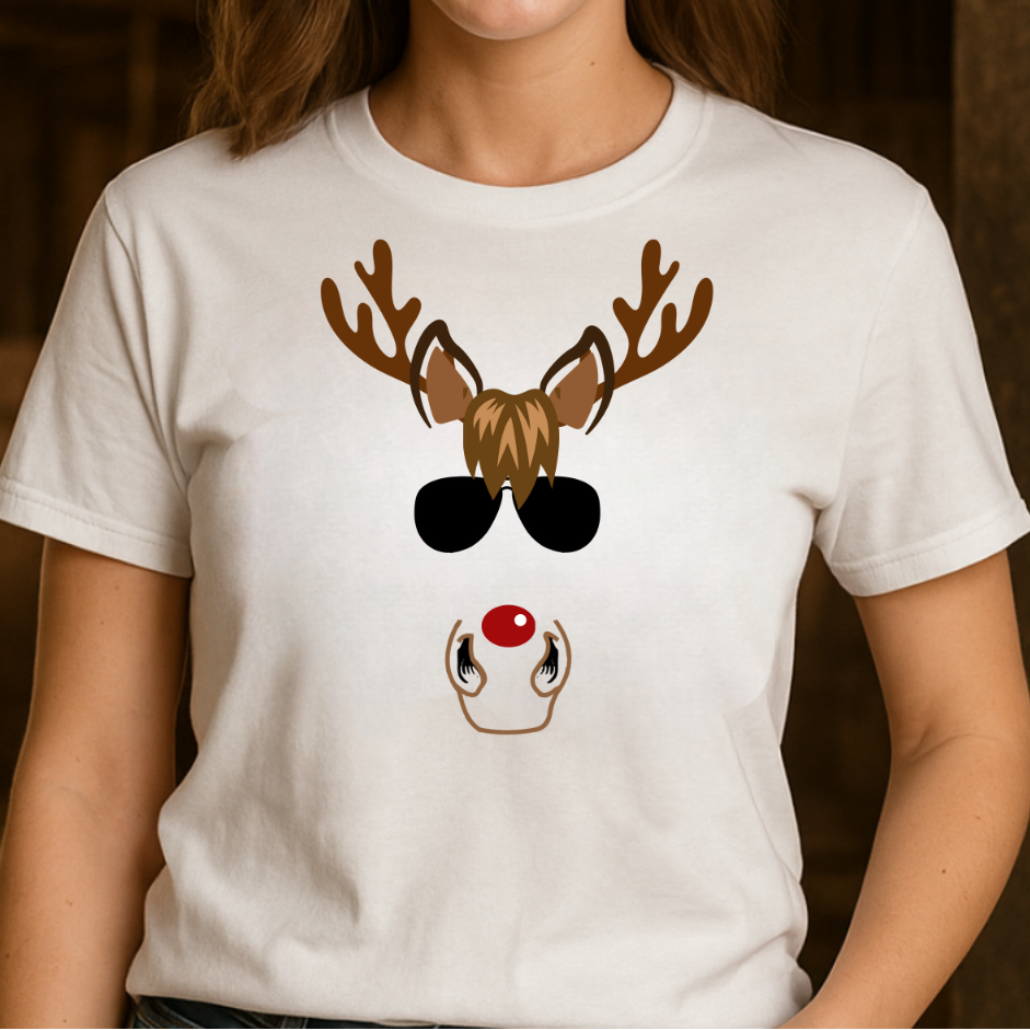 Horse Reindeer Aviator Tee