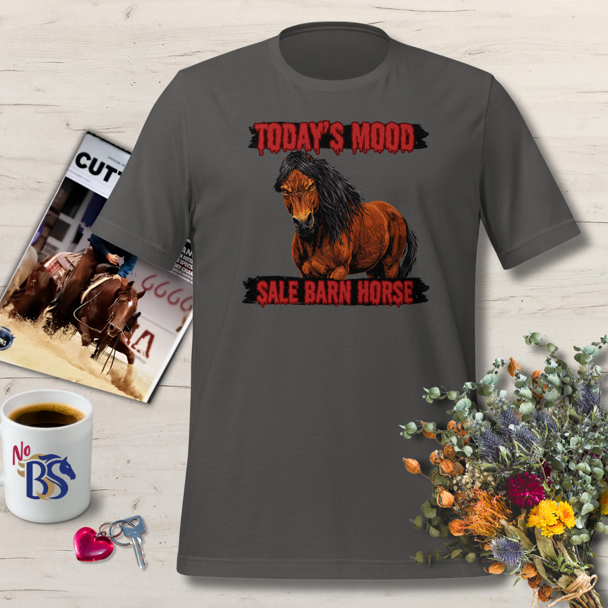 Mood-Sale Barn Horse Auction Shirt