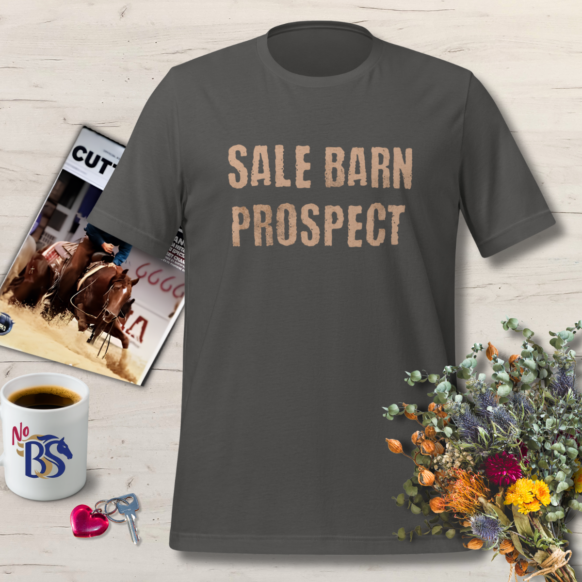 55 Sale Barn Prospect- Horse Auction Tee