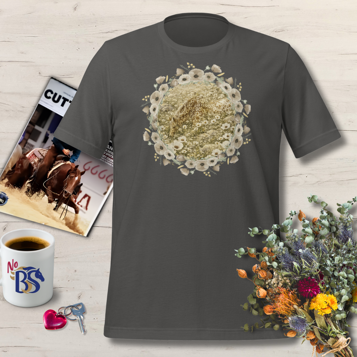 Harder to Find Appaloosa Flower T-Shirt