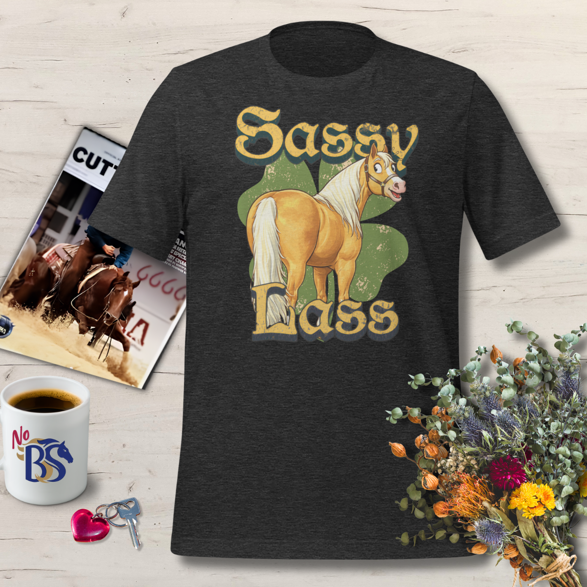 Sassy Lass- Fun Novelty Horse Shirt