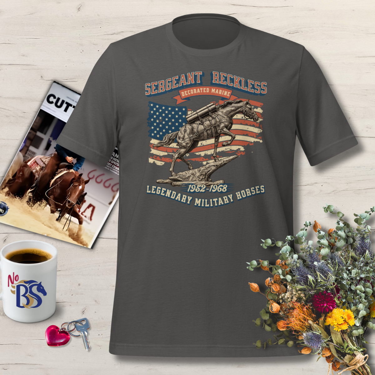 Sergeant Reckless- Legendary Military Horse Shirt