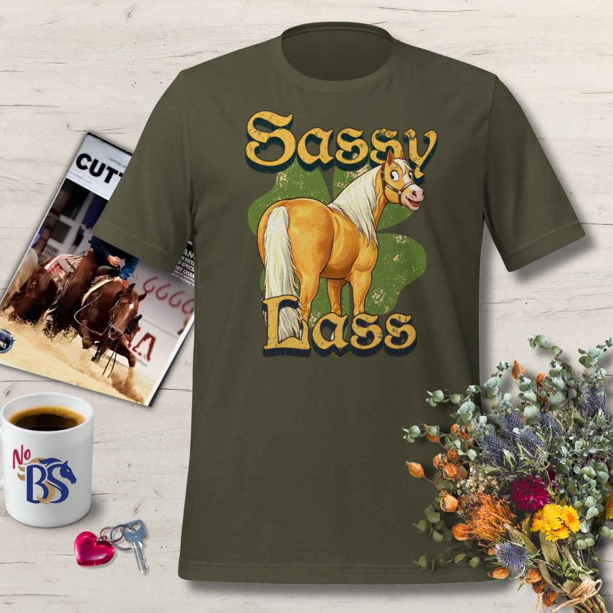 Sassy Lass- Fun Novelty Horse Shirt