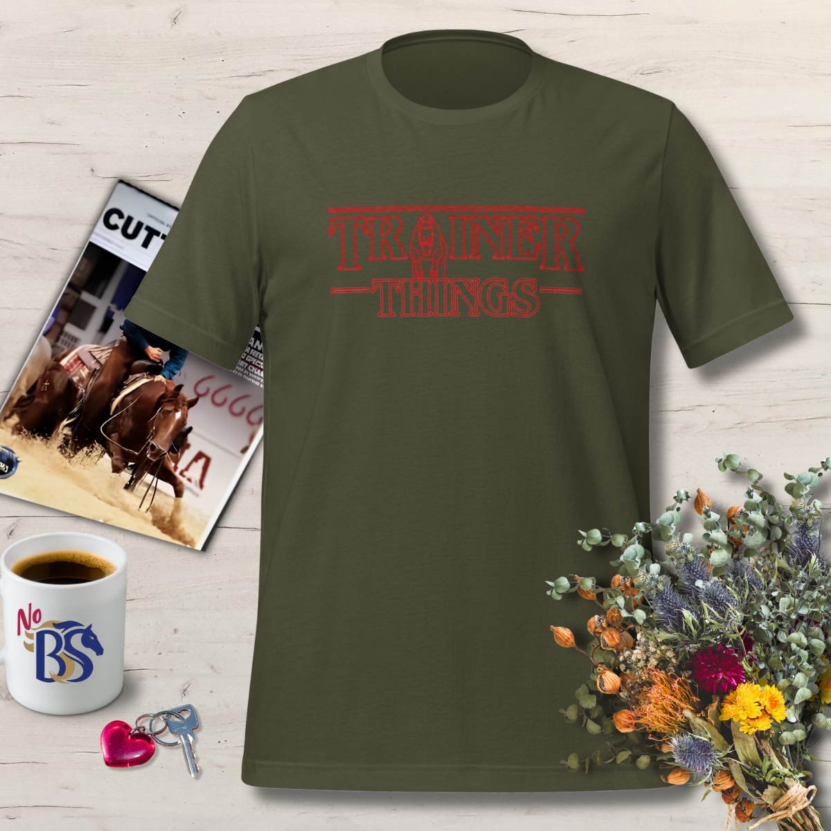 Trainer Things- Funny Barn Life Tee