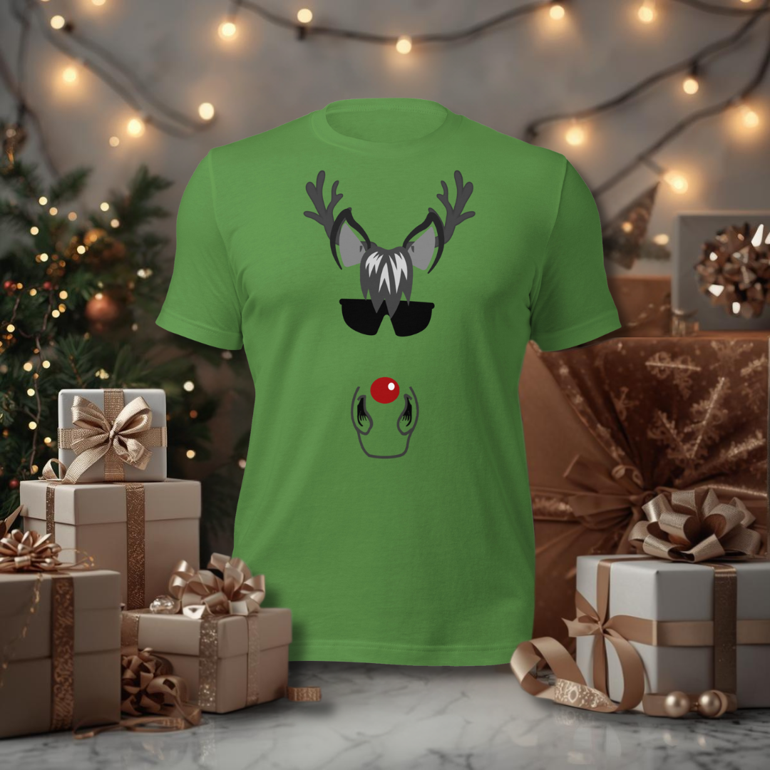 Look Fly in this Horse Reindeer Shirt