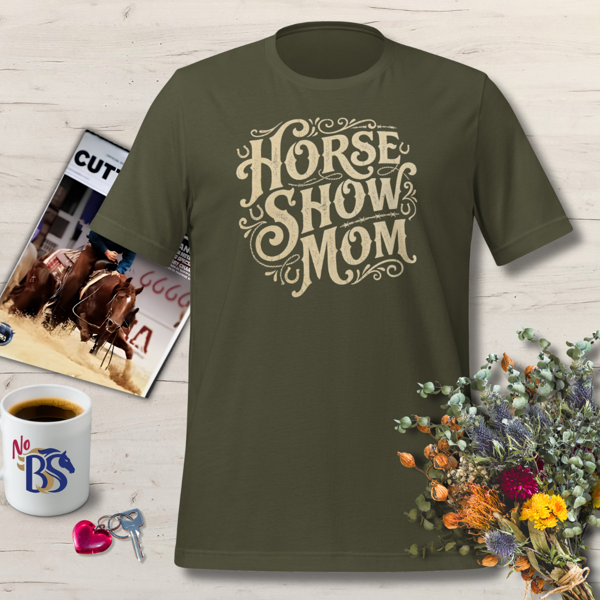 Horse Show Mom Western T-Shirt