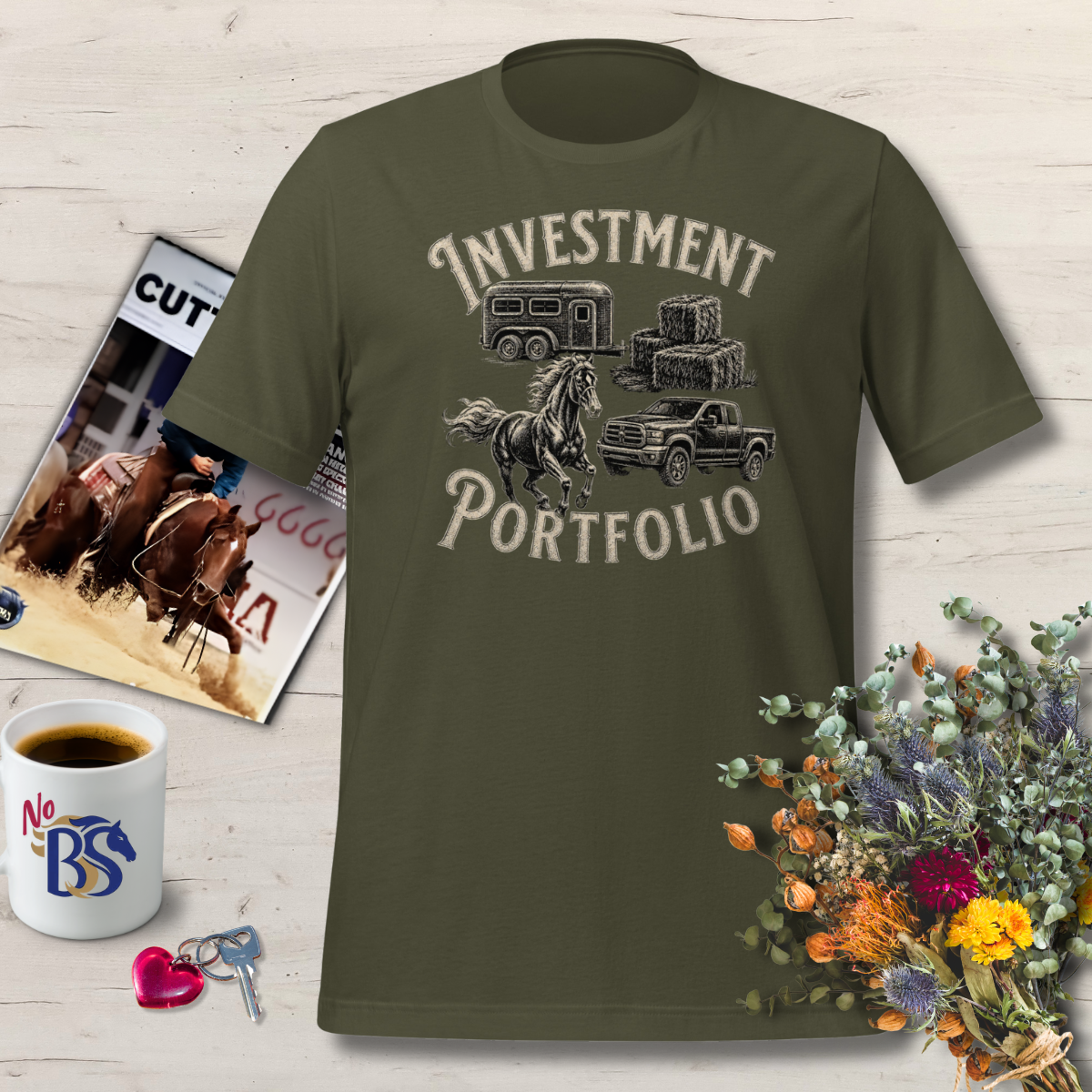 Investment Portfolio - Funny Horse Owner Shirt