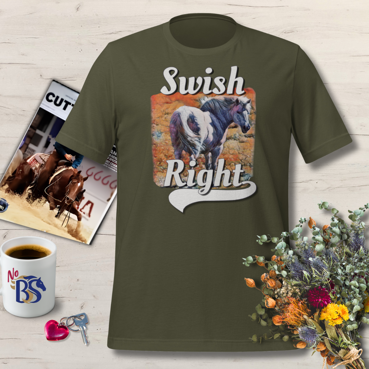 Swish Right - Funny Single Shirt