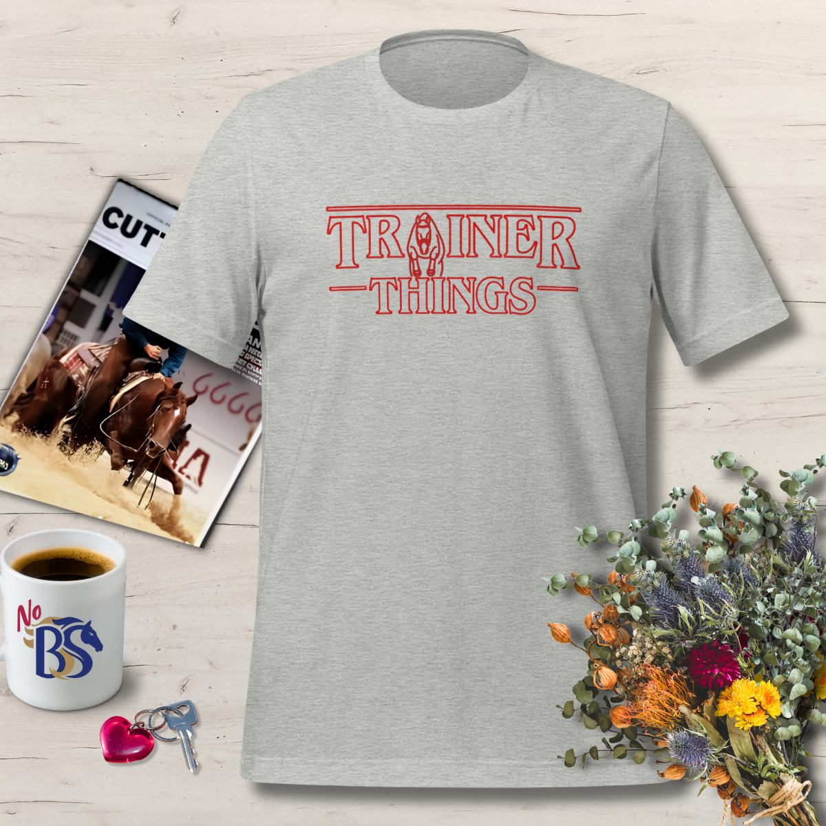 Trainer Things- Funny Barn Life Tee