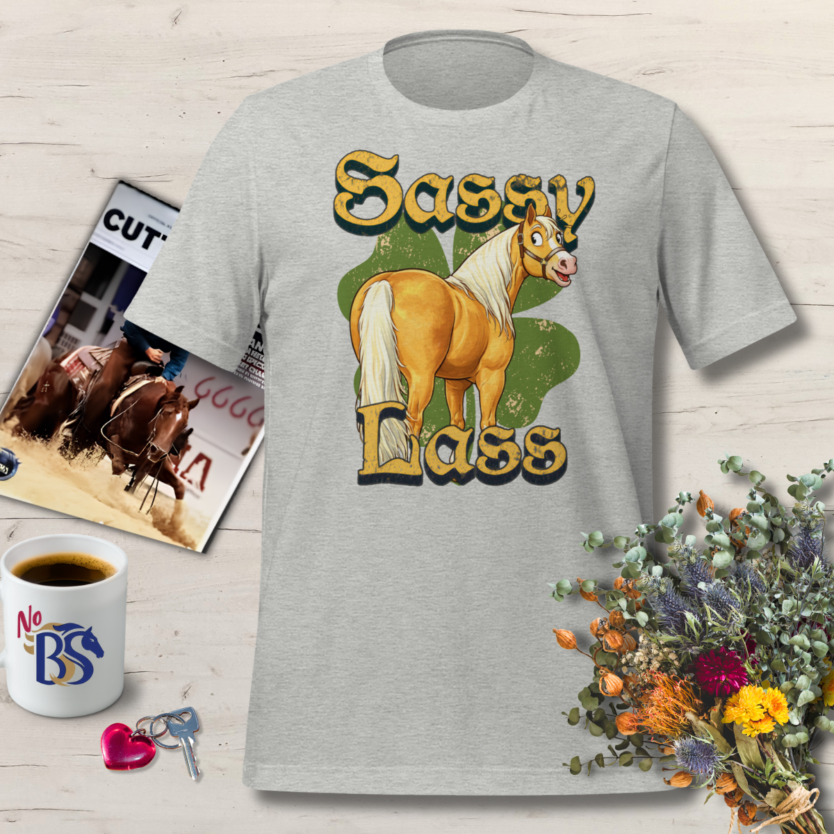 Sassy Lass- Fun Novelty Horse Shirt