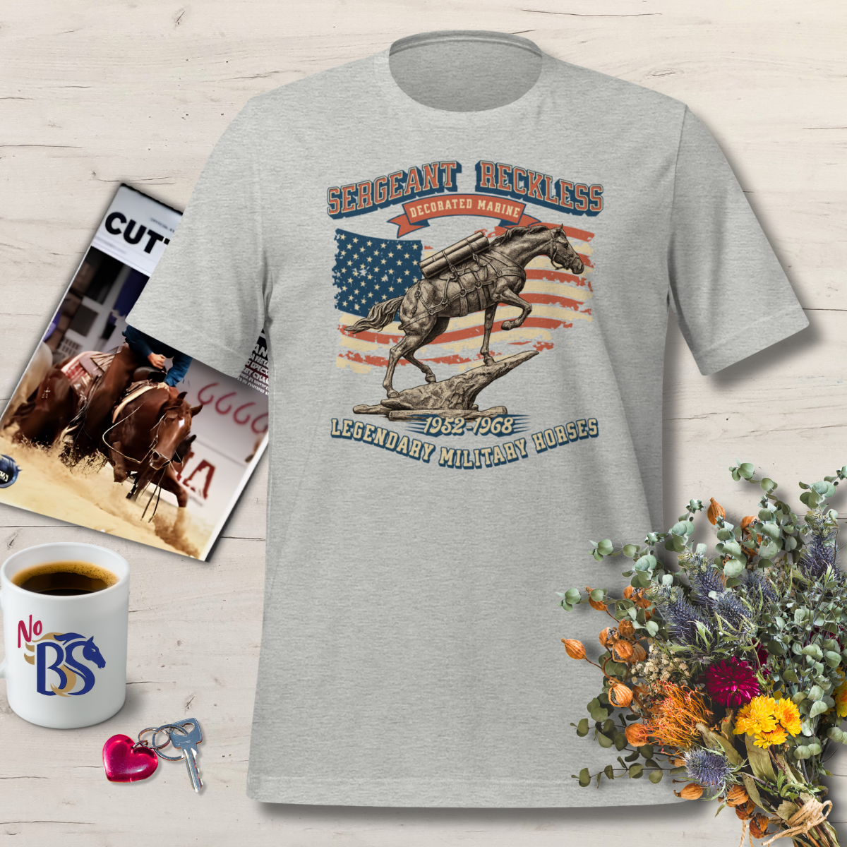 Sergeant Reckless- Legendary Military Horse Shirt