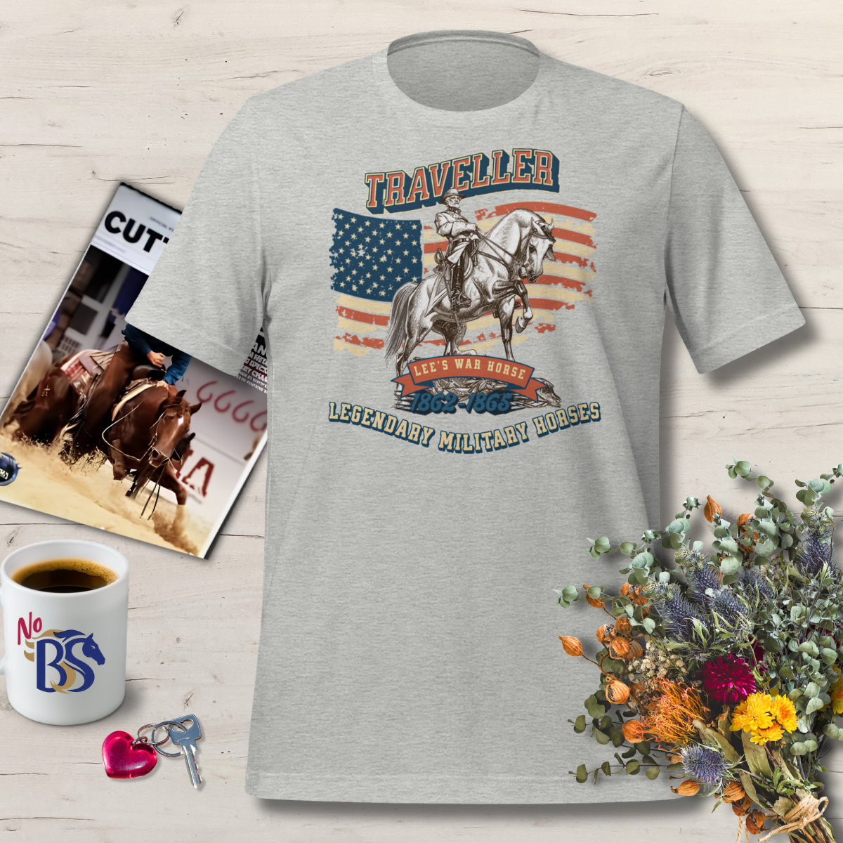 02 Traveller -Legendary Military Horse Shirt