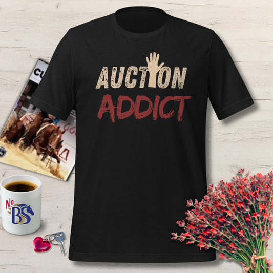 Auction Addict- Horse Auction Shirt