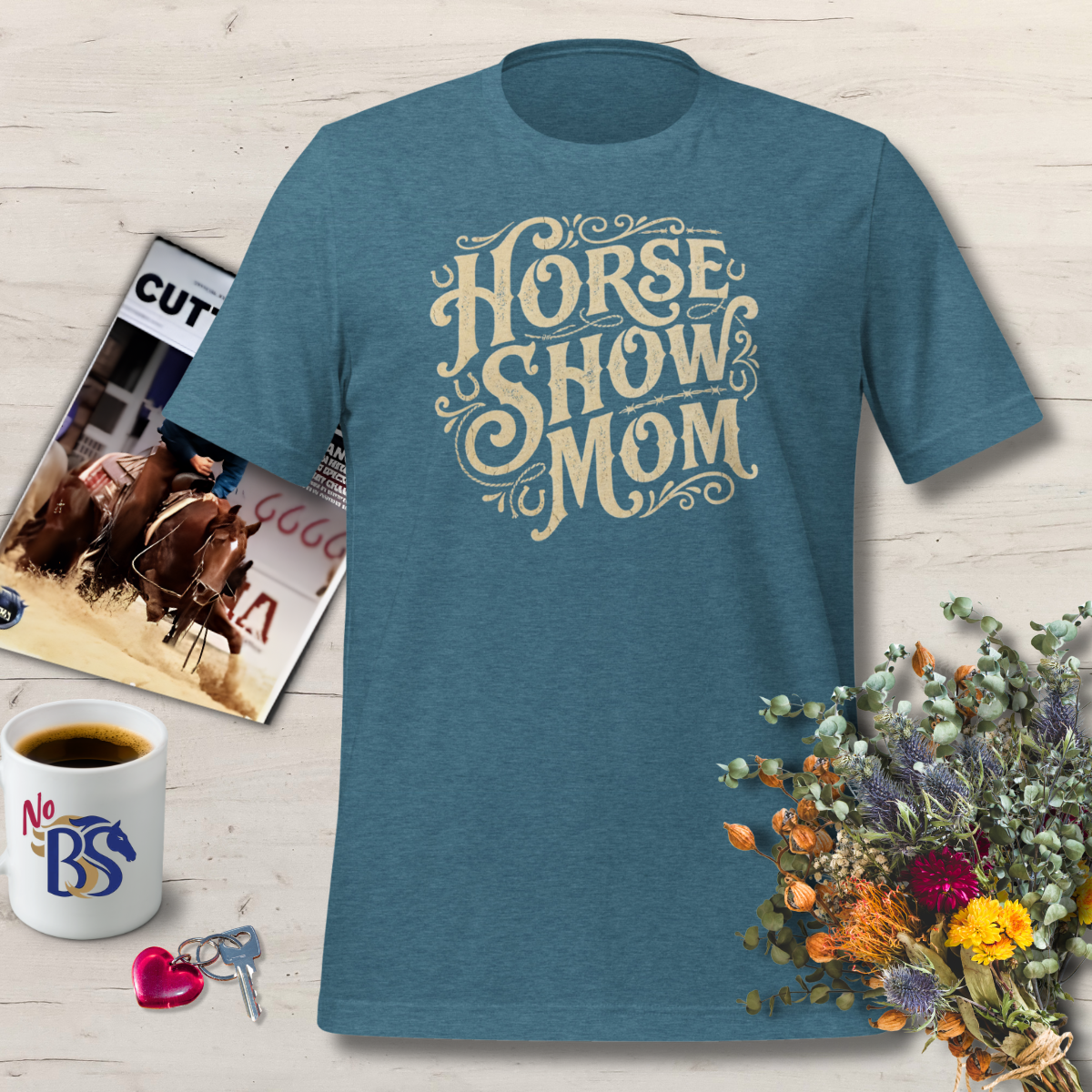 Horse Show Mom Western T-Shirt