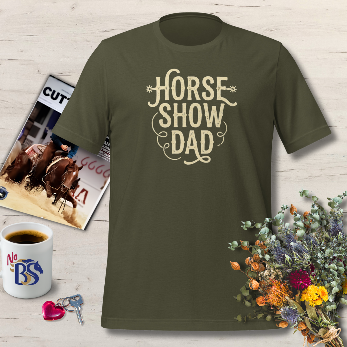 Horse Show Dad T Shirt
