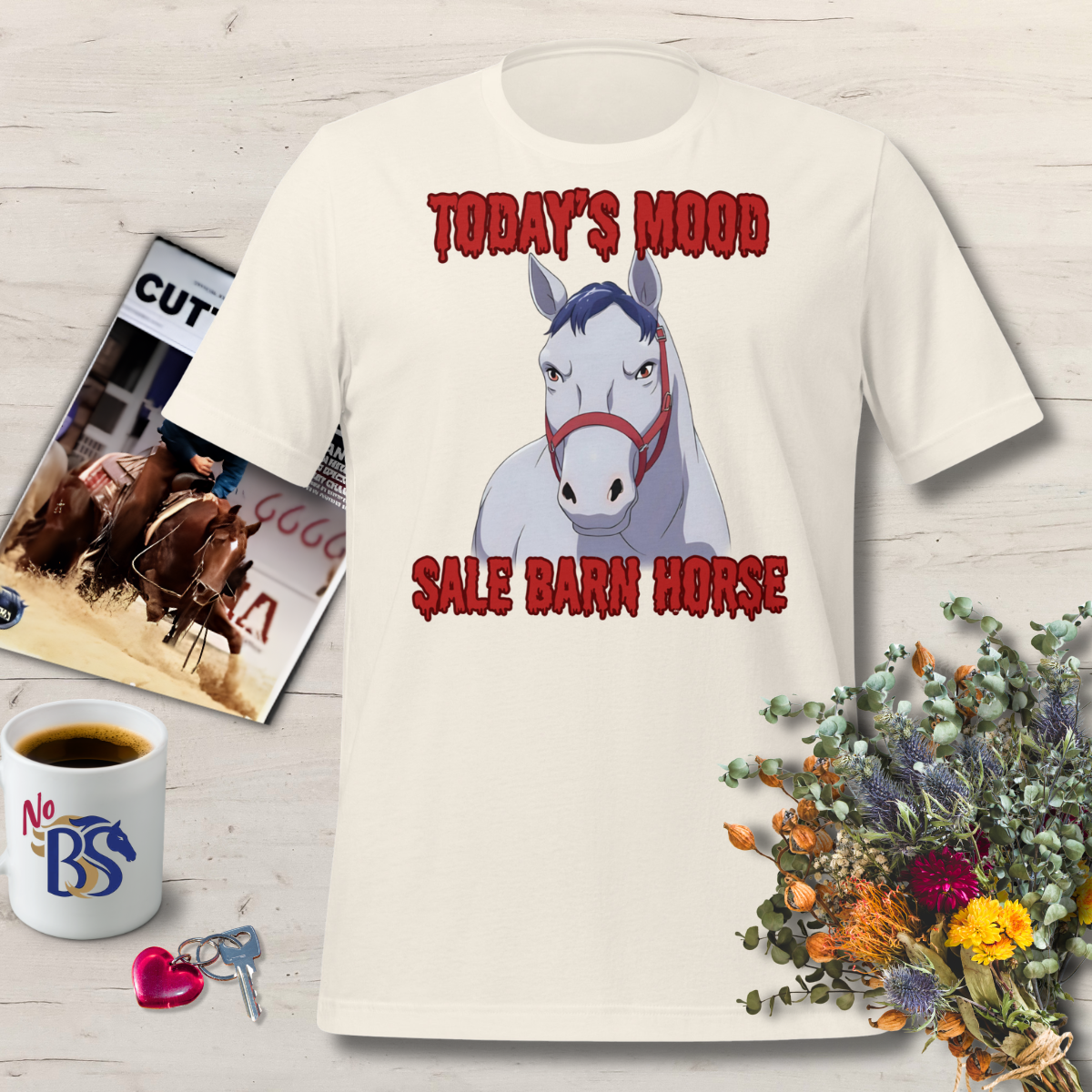 Sale Barn Horse Shirt *WARNING*