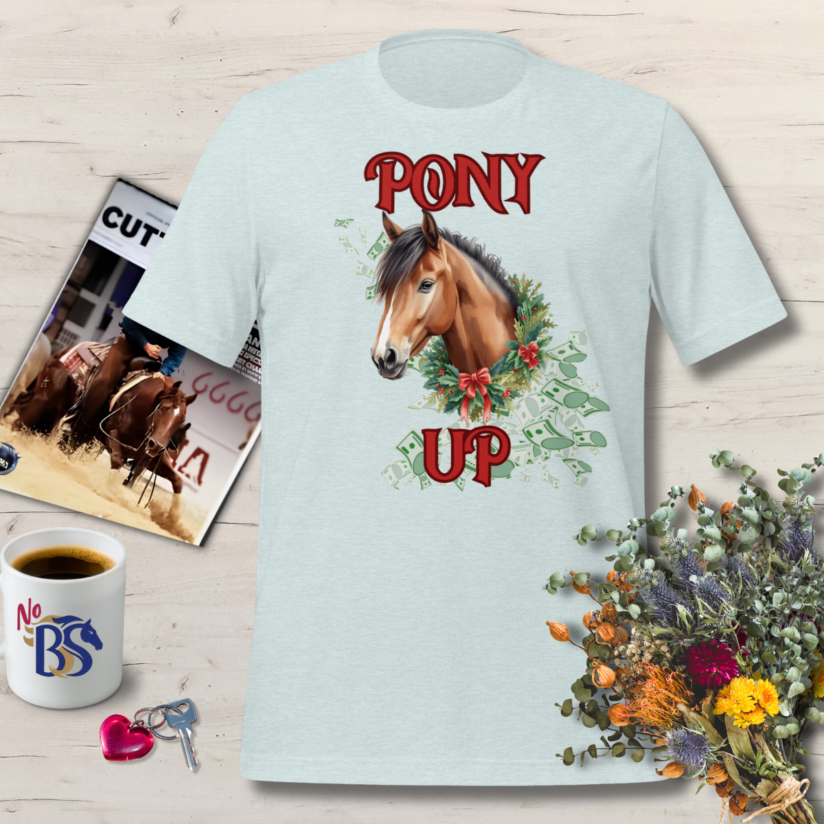 Pony Up$ Christmas Shirt