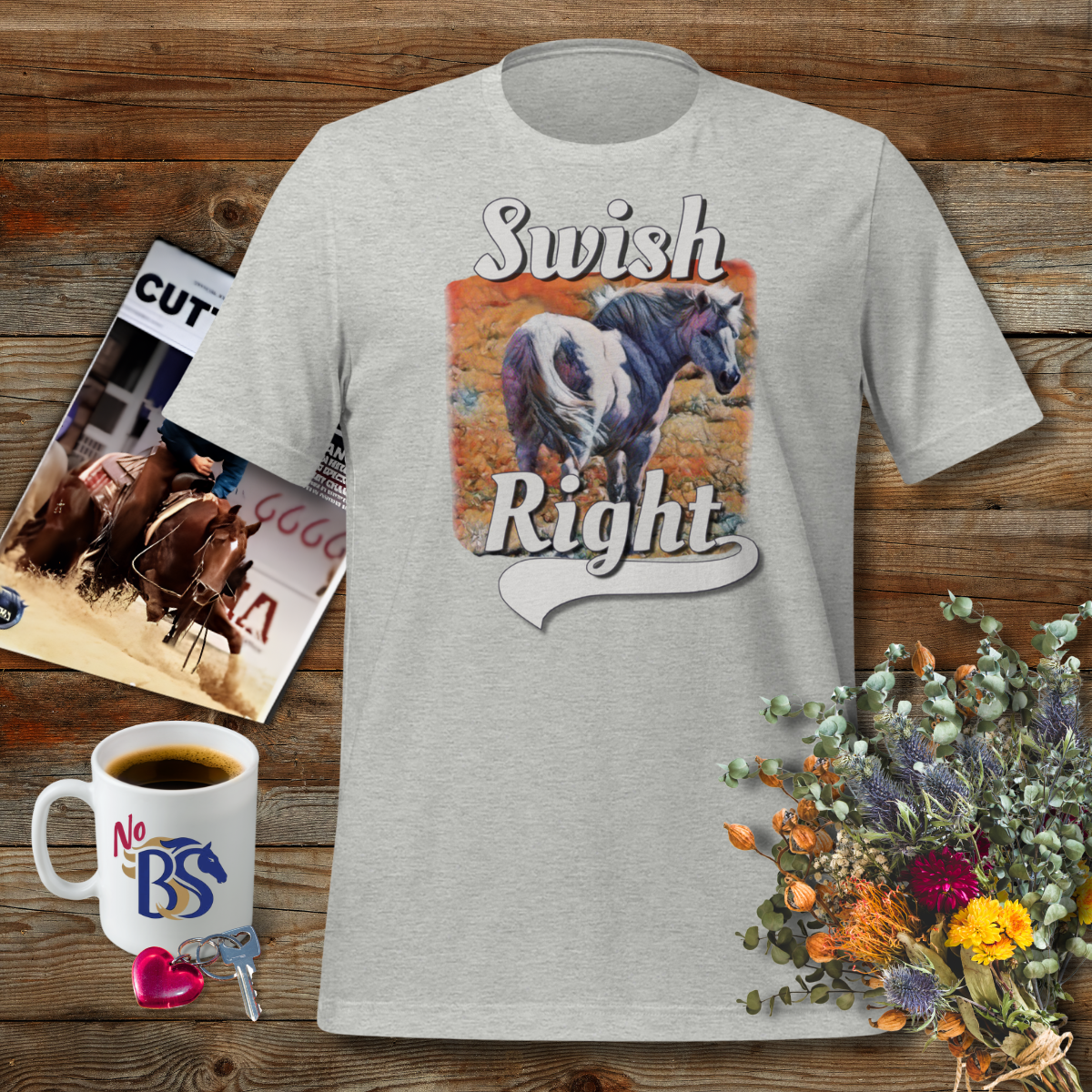 Swish Right - Funny Single Shirt