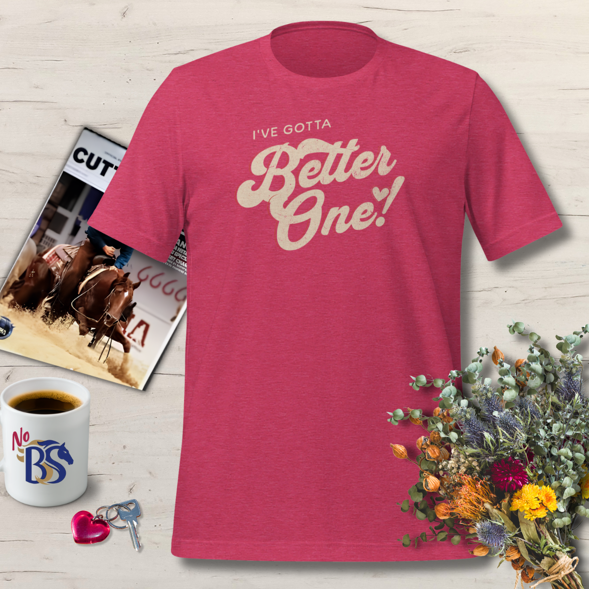 091 I've Gotta Better One- Vintage Horse Auction Shirt